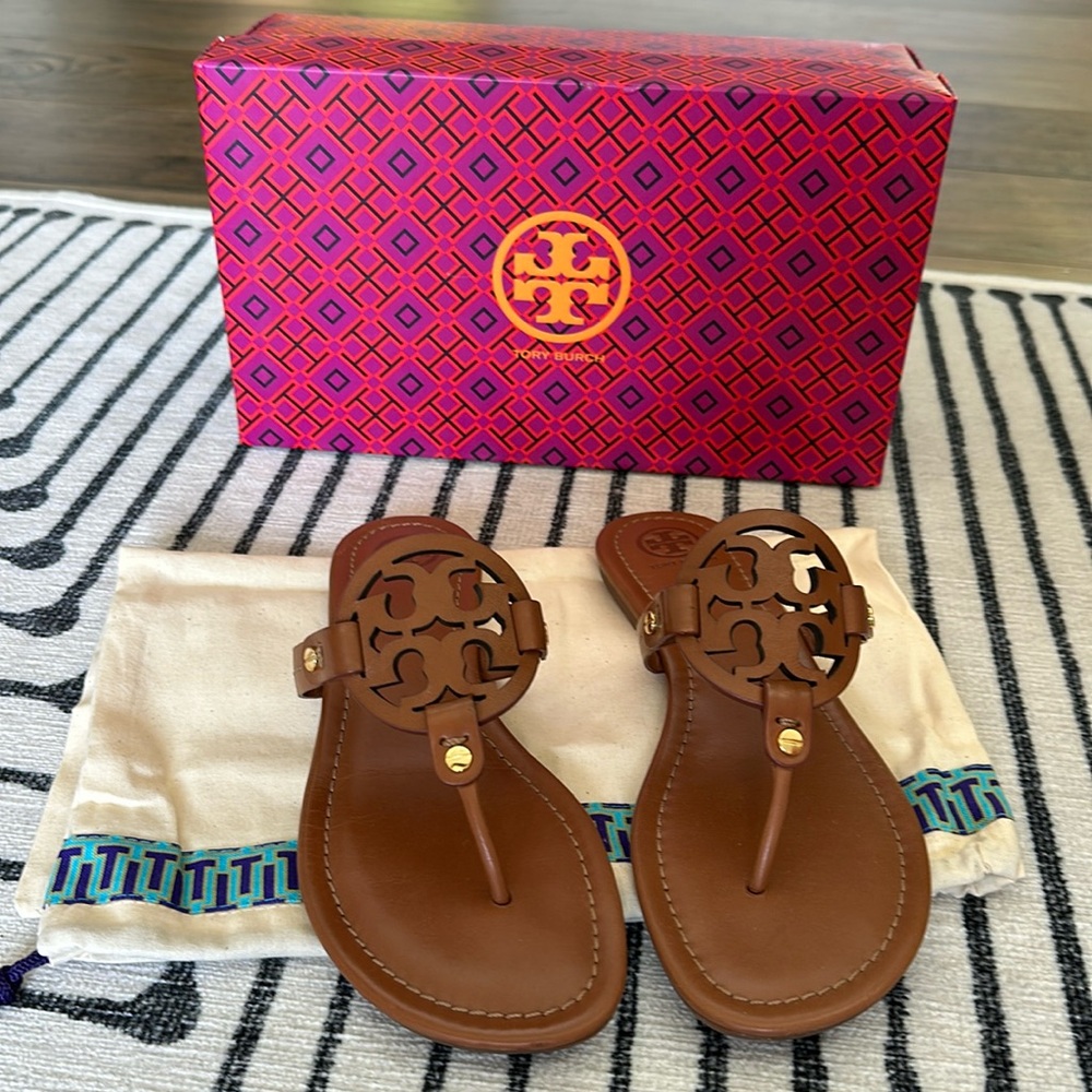 Tory Burch Miller calf leather
